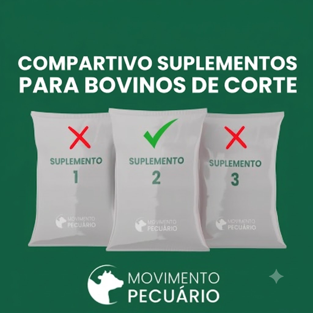 Comparativo de Suplementos para Bovinos de Corte